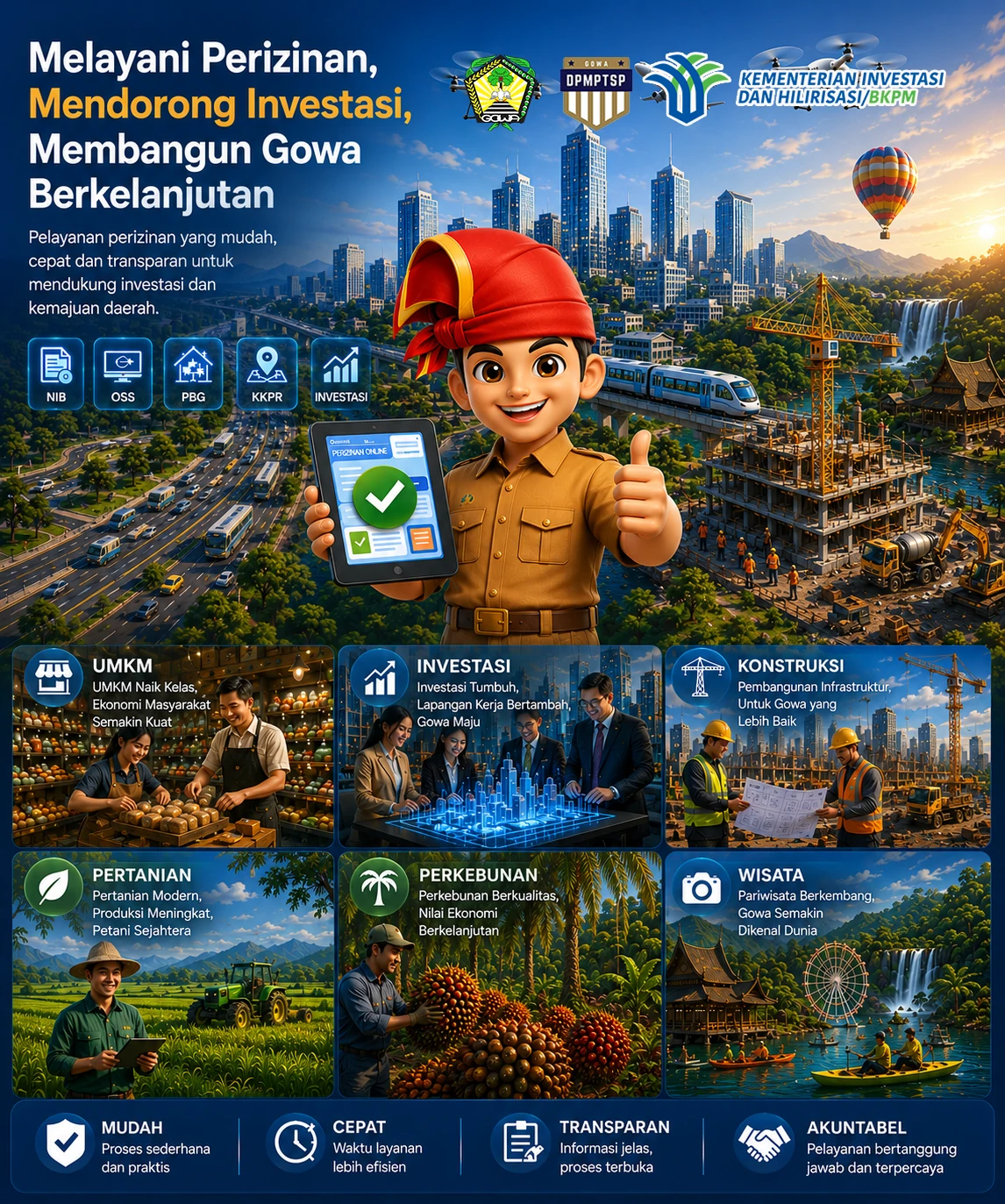 Banner DPMPTSP Gowa